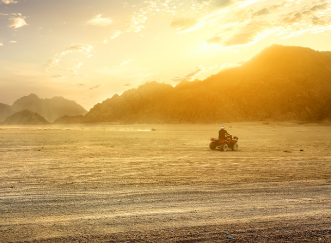 Sunrise Quad Bike Safari in Luxor