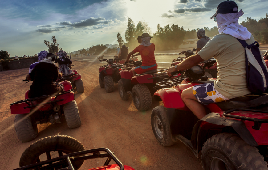 QUAD BIKE AND CAMEL RIDE DESERT SAFARI