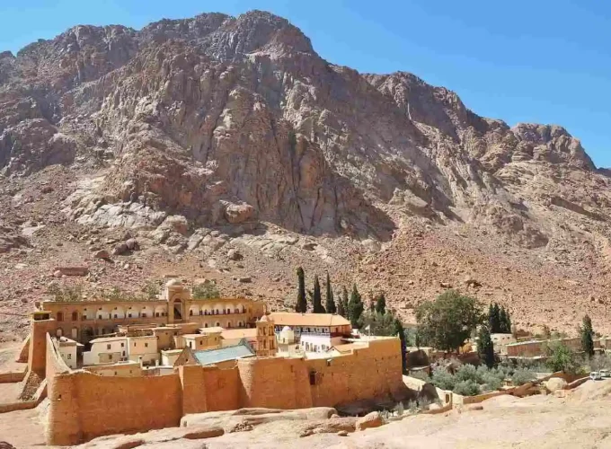 MOSES MOUNT AND SAINT CATHERINE MONASTERY