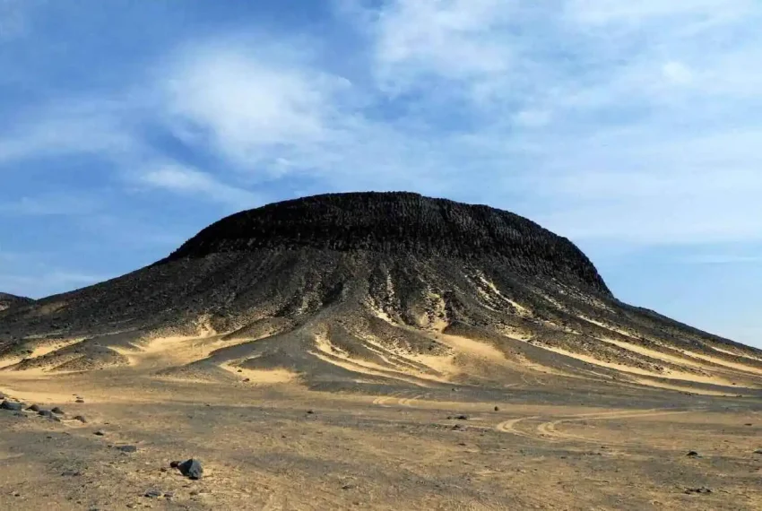 Black And White Desert