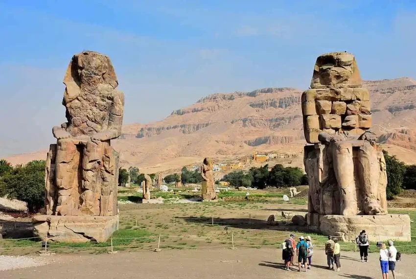 Colossi of Memnon in Luxor