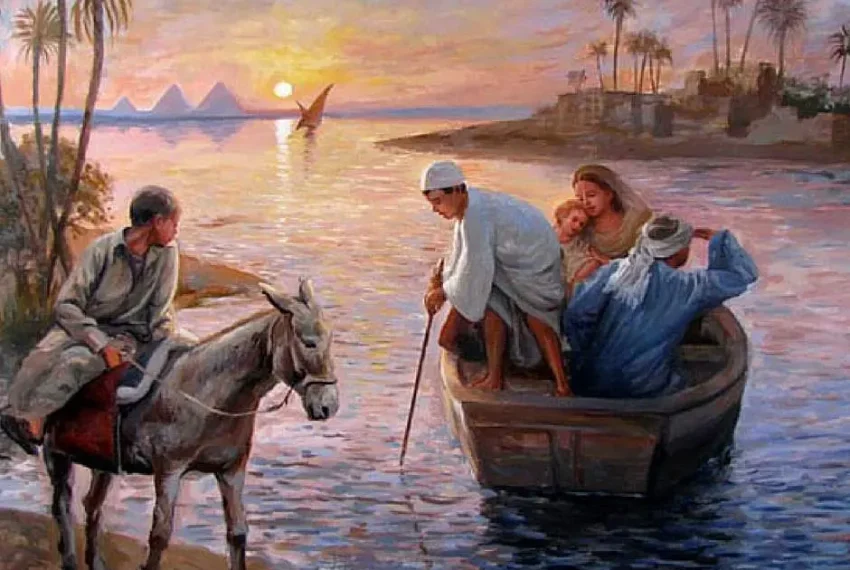 Journey Of The Holy Family To Egypt