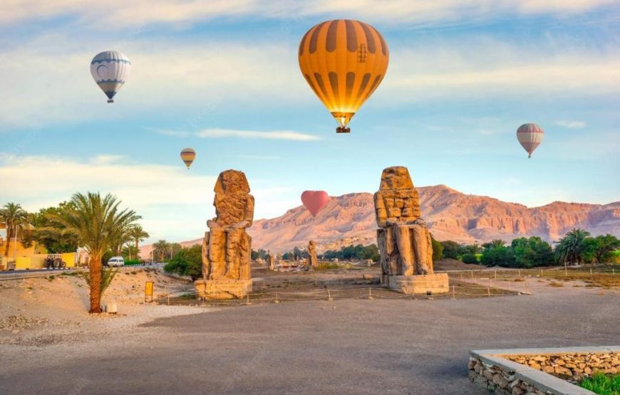 Hot Air Balloon Around Luxor Egypt