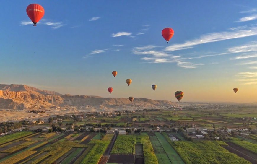 Hot Air Balloon Around Luxor Egypt