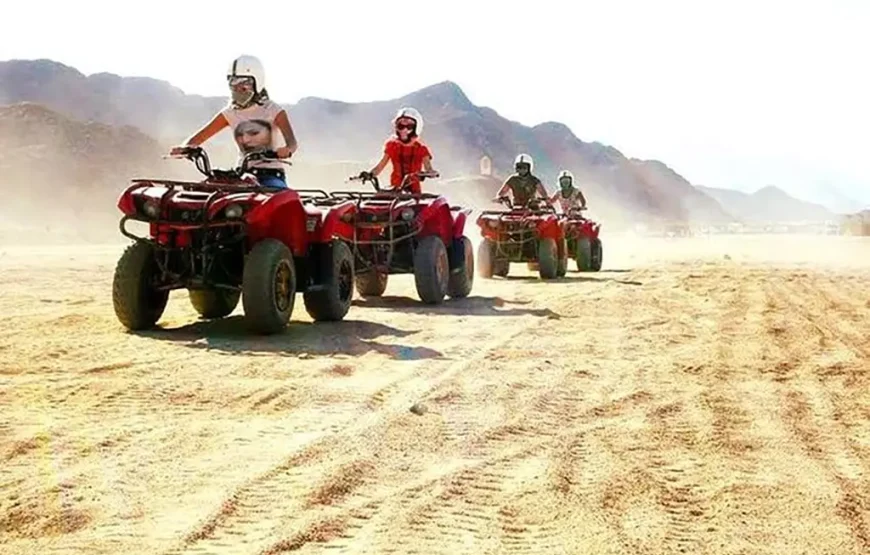 QUAD BIKE AND CAMEL RIDE DESERT SAFARI