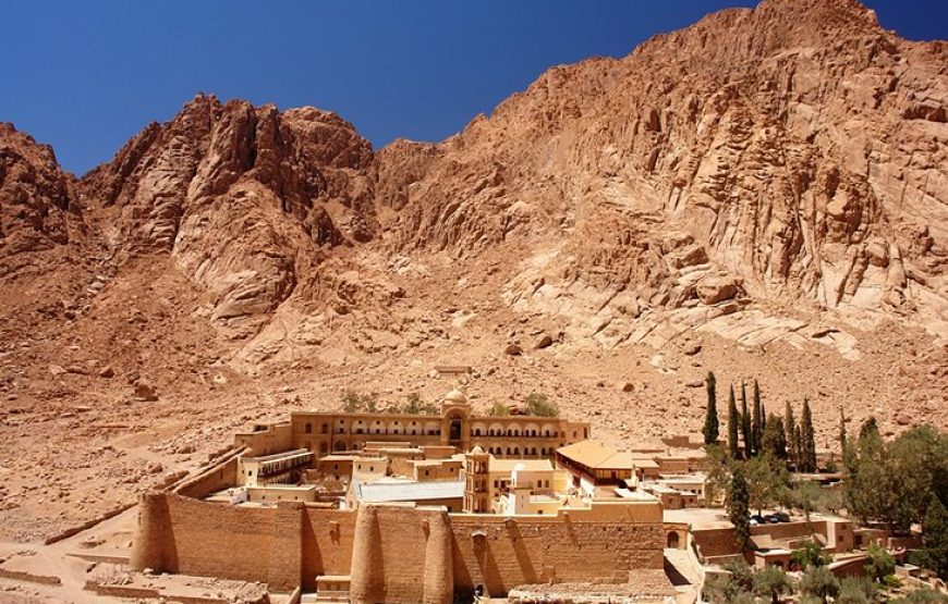 MOSES MOUNT AND SAINT CATHERINE MONASTERY